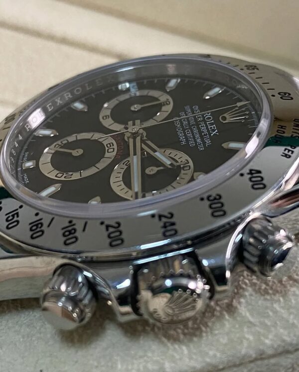 Rolex Steel Cosmograph Daytona - 2016 - Black Index Dial - 116520 *UNPOLISHED* - Image 4