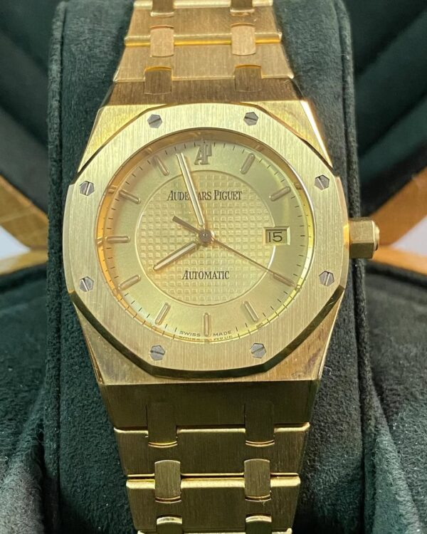 Audemars Piguet Royal Oak Yellow Gold- 1997 - 50th Anniversary AP Japan - Open Caseback - 15050BA *FULL SET* - Image 3