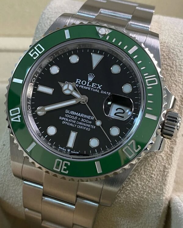 Rolex Steel Submariner Date - 2023 - “Starbucks” MK II - Green Bezel - Black Dial - 126610LV *FULL SET* - Image 8