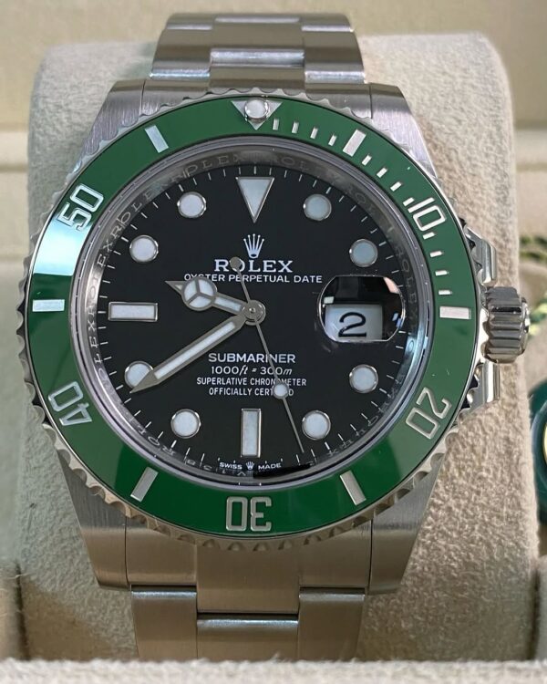 Rolex Steel Submariner Date - 2023 - “Starbucks” MK II - Green Bezel - Black Dial - 126610LV *FULL SET* - Image 6