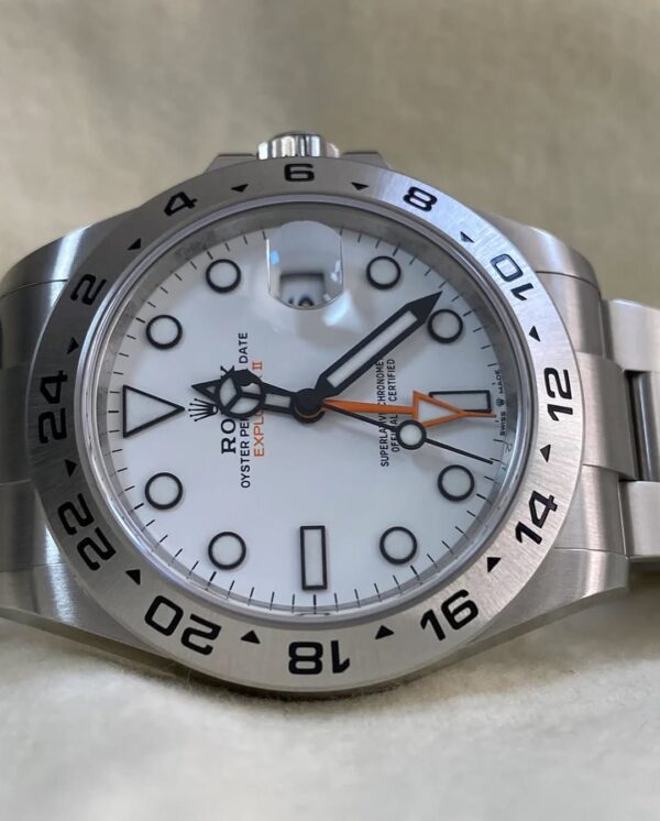 Rolex Oystersteel Explorer II - 2024 - “Polar” White Dial - Oyster Bracelet - 226570 *FULL SET* - Image 3