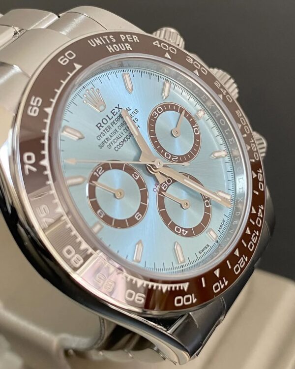 Rolex Platinum Cosmograph Daytona - 2024 - Ice Blue Index Dial - 126506 *FULL SET* - Image 5