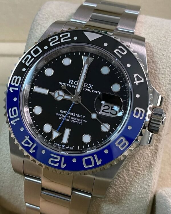 Rolex Steel GMT-Master II - 2024 - “Batman” - Oyster Bracelet - 126710BLNR *FULL SET* - Image 3