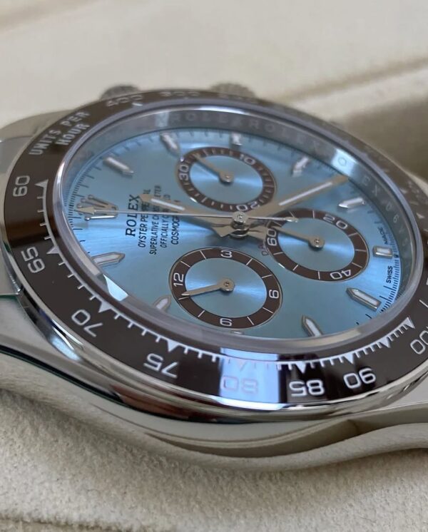 Rolex Platinum Cosmograph Daytona - 2024 - Ice Blue Index Dial - 126506 *FULL SET* - Image 3