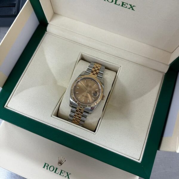 Rolex DateJust 36 18kt Yellow Gold / Stainless Steel 116233 Watch