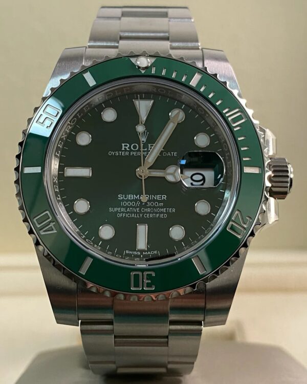 Rolex Steel Submariner Date - 2019 - “Hulk” - 116610LV *NOS* - Image 11