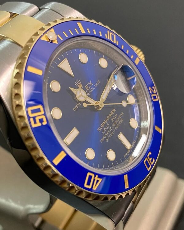 Rolex Steel and Yellow Gold Submariner Date - 2020 - “Bluesy” - 116613LB *FULL SET* - Image 12