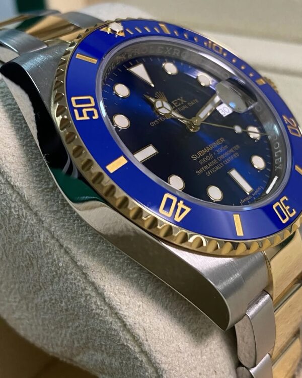 Rolex Steel and Yellow Gold Submariner Date - 2020 - “Bluesy” - 116613LB *FULL SET* - Image 11