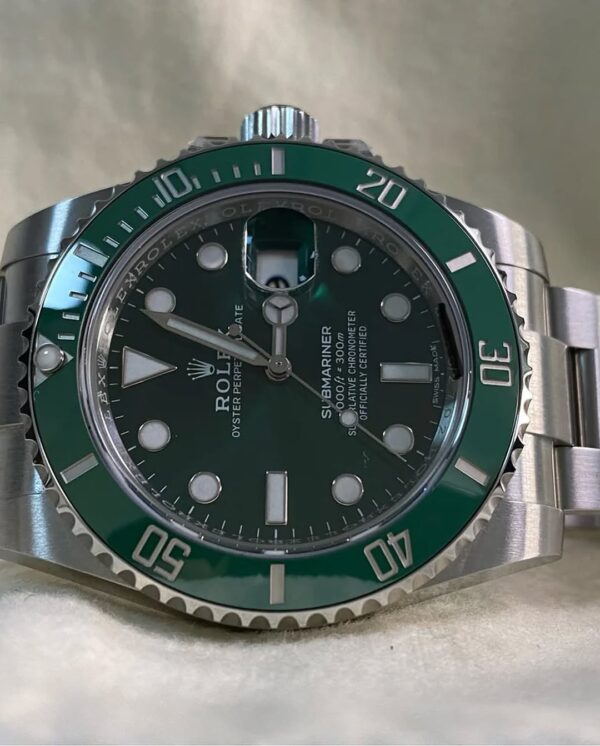 Rolex Steel Submariner Date - 2019 - “Hulk” - 116610LV *NOS* - Image 9