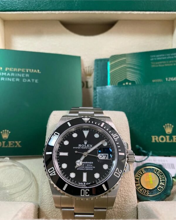 Rolex Steel Submariner Date - 2021 - Black Dial - Oyster Bracelet - 126610LN *FULL SET*