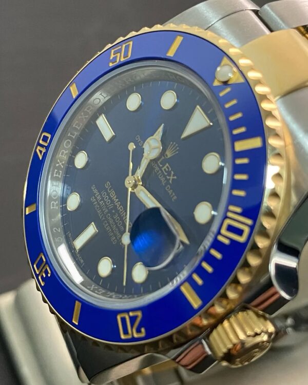 Rolex Steel and Yellow Gold Submariner Date - 2020 - “Bluesy” - 116613LB *FULL SET* - Image 5