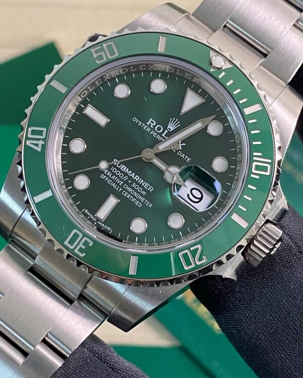 Rolex Steel Submariner Date - 2019 - “Hulk” - 116610LV *NOS* - Image 6