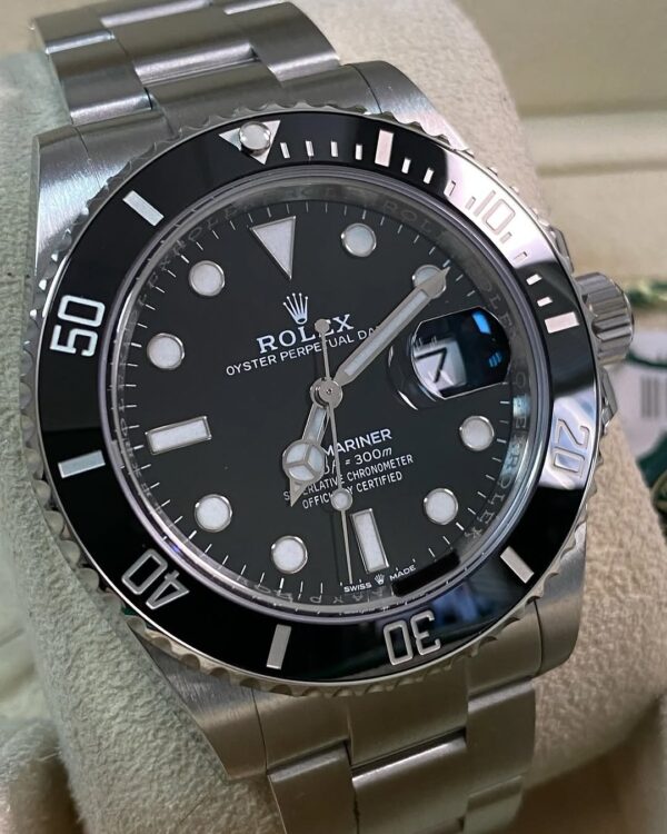 Rolex Steel Submariner Date - 2021 - Black Dial - Oyster Bracelet - 126610LN *FULL SET* - Image 6