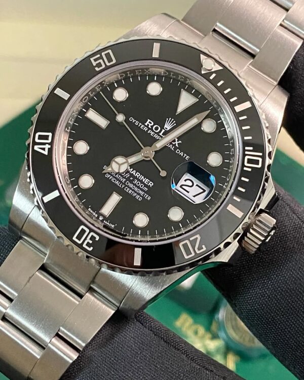 Rolex Steel Submariner Date - 2021 - Black Dial - Oyster Bracelet - 126610LN *FULL SET* - Image 8