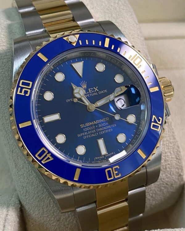 Rolex Steel and Yellow Gold Submariner Date - 2020 - “Bluesy” - 116613LB *FULL SET* - Image 7