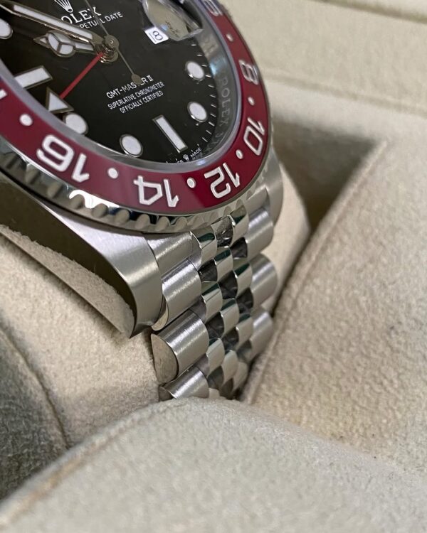 Rolex Steel GMT-Master II - 2021 -“Pepsi” - Black Dial - Jubilee Bracelet - 126710BLRO *NOS* - Image 6