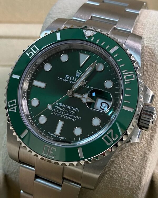 Rolex Steel Submariner Date - 2019 - “Hulk” - 116610LV *NOS* - Image 3