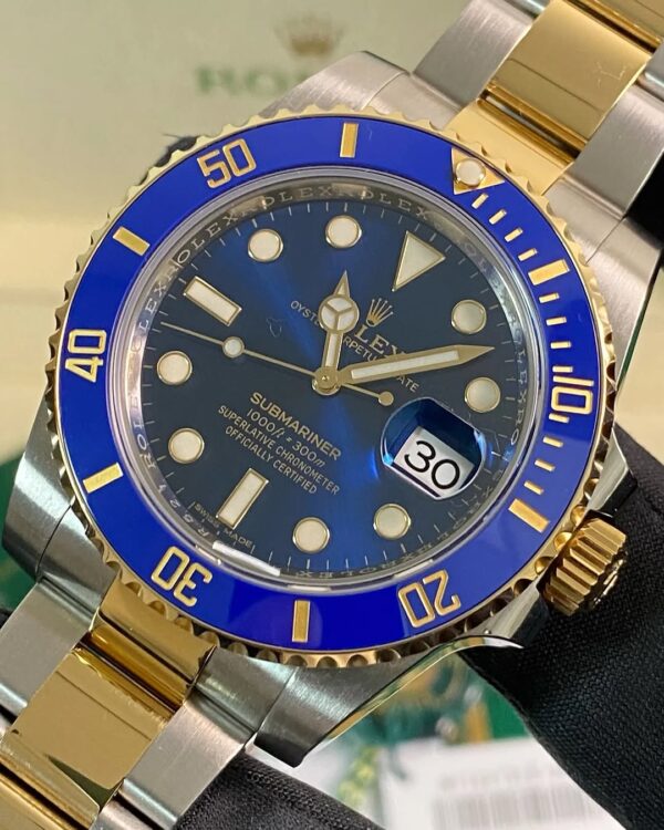 Rolex Steel and Yellow Gold Submariner Date - 2020 - “Bluesy” - 116613LB *FULL SET* - Image 4