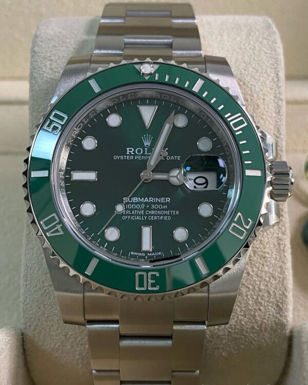 Rolex Steel Submariner Date - 2019 - “Hulk” - 116610LV *NOS* - Image 2