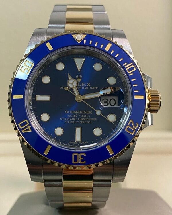 Rolex Steel and Yellow Gold Submariner Date - 2020 - “Bluesy” - 116613LB *FULL SET* - Image 13