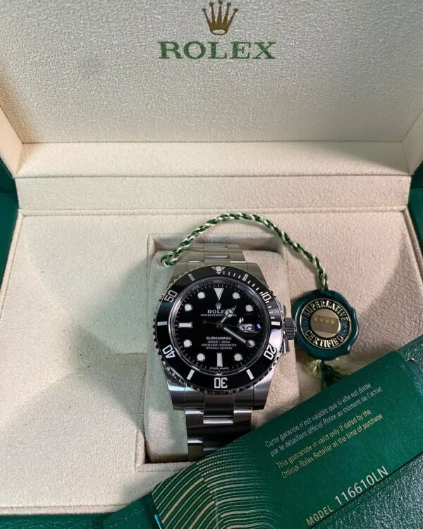 Rolex Steel Submariner Date - 2020 - Black Dial - 116610LN *New Style Card* - Image 2