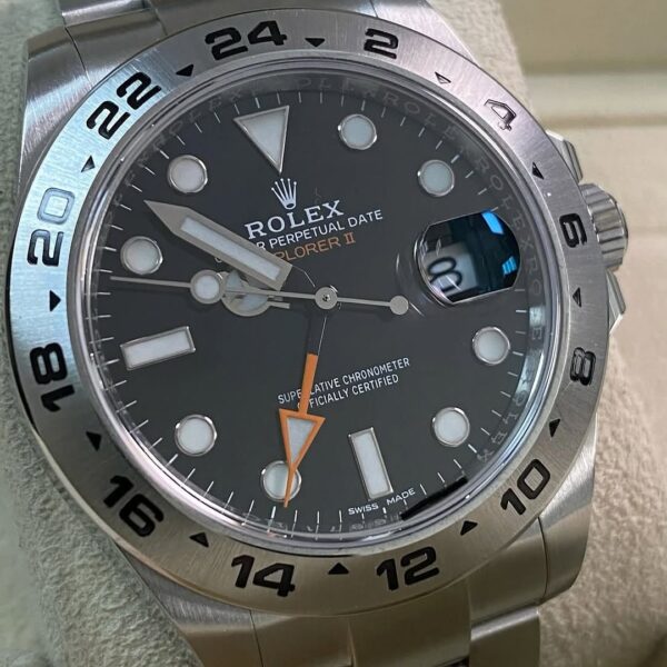 Rolex Oyster Perpetual Explorer II - 2020 - Black Dial - 216570 *FULL SET* - Image 5