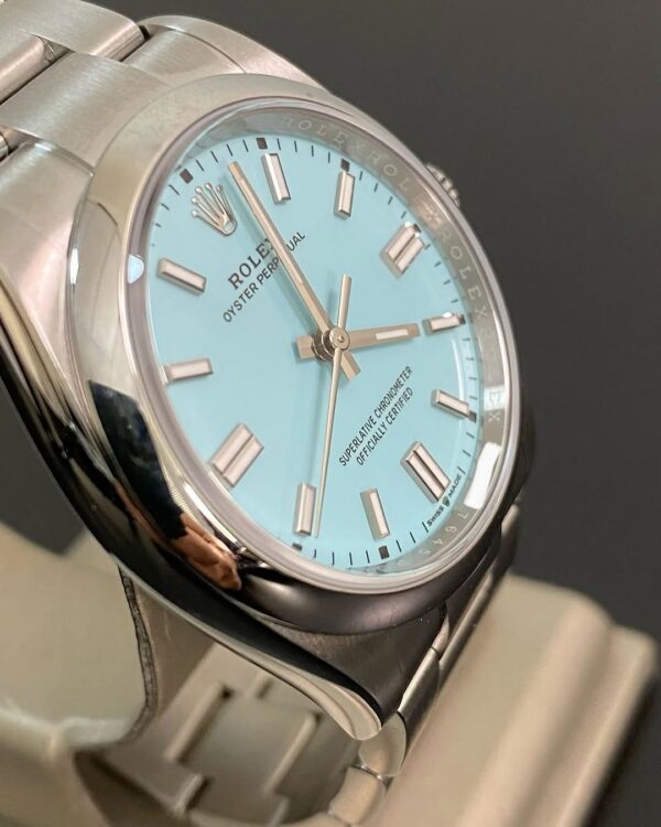 Rolex Steel Oyster Perpetual 36 - 2024 - Domed Bezel - “Tiffany” Turquoise Dial - Oyster Bracelet - 126000 *FULL SET* - Image 10