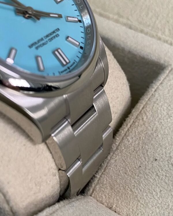 Rolex Steel Oyster Perpetual 36 - 2024 - Domed Bezel - “Tiffany” Turquoise Dial - Oyster Bracelet - 126000 *FULL SET* - Image 5